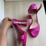 AGL hot pink Janis 110mm leather Platform sandals size 40 / US 10 Photo 7