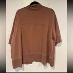 Athleta Pink knit‎  oversized short sleeve cardigan Photo 3