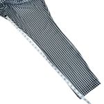 Maeve Anthropologie Gingham Slim Ankle Pants Black White Size 14 Photo 11