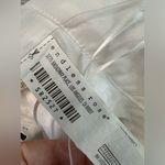 Endless Rose White Eyelet Lace Peplum Plunge Crochet Strappy Tank Top Small Photo 10