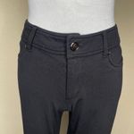 Seven7 Women's Black Bling Skinny Leg Stretch Pull On Legging Ponte Pant Sz 10 Photo 1