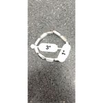 Vintage Sterling silver 925 Bracelet /w genuine Agate stones Black Photo 1