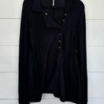 Free People  Women’s Medium Assymetrical Cotton Jacket Sweater Photo 0