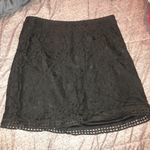 Black Lace Skirt Size M Photo 1