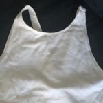 Abercrombie & Fitch Fitted White Cropped Top Photo 5