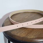 Bundle of 2 Belts Women's Pink and Black/Snakeskin Belt Photo 2