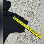 Athleta  Cowl neck short sleeve sweater dress with pockets size Small black Photo 5