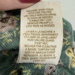 Free People  Ditsy Floral Racerback Tank Top Sz M Green Crinkle Lightweight Boho Photo 4