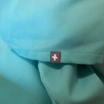 FIGS Casma Three Pocket Scrub Top in Aqua Blue Size XS Photo 8