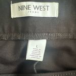 Nine West Pants Womens LG Black Ponte Flare Stretch Knitted Comfort Pull On NWT Photo 8