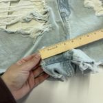 Good American Shorts Womens 16 Distressed Denim Frayed Hem Ripped GNISC206T1383 Photo 7