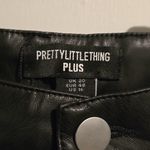 Pretty Little Thing  Black Leather Look Trousers Photo 4