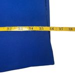 Calvin Klein Royal Blue Sheath Dress Pockets Career Cocktail Drape Neck Sz 2 EUC Photo 10