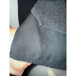 The Limited  Medium Balck Sheer on Knit Open cardigan Photo 3