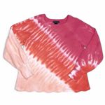 Design 365 Pink and Orange Tie Dye Sweater Size Large Photo 11