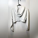 Free People  Movement Gray Where I'm At‎ Cropped Hoodie Size XS Photo 6
