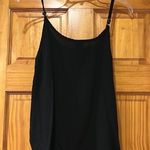 Lucy Love  Black Cami Spaghetti Strap Shirt Lightweight Top Photo 2