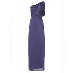 Sachin + Babi  Chelsea Crinkle Satin One-Shoulder‎ Gown 10 Photo 3