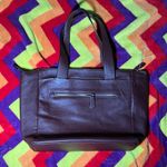 Vintage Escada handbag leather purse Brown Photo 4