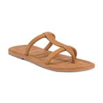 Free People  Hadden Sandal | 6.5 | Cinnamon Brown Suede Leather Sandals Photo 6