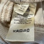 Pilcro  Women's Micro Corduroy Slim Boyfriend Crop Pants Ivory Cream Boho‎ Preppy Photo 2