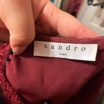 Sandro NWOT  CROCHET LACE DRESS Photo 3