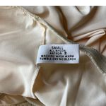 Shadow Line Vintage Cream Undergarment Slip With Lace Slit Small Photo 5