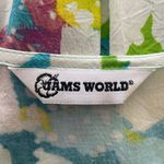 Jams World  Daisy Patch Blue Jackie Dress Medium Photo 4