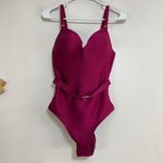 One Piece Sea Level Casanlanca Wireless Belted  Swimsuit Photo 6
