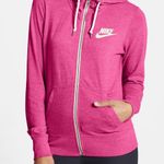Nike Vintage  Pink Zip Up Hoodie Photo 0