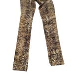 Tory Burch  snake print skinny jeans size 26 Photo 9