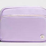 Lululemon  Everywhere Crossbody Bag 2L Metal Hardware -Lavender Frost/Gold Photo 0