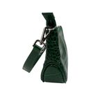 Sinbono Emma Shoulder Bag Green Croc‎ Vegan Leather Purse Photo 4