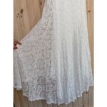 Lulus NWT  Beloved Eternity White Lace Sleeveless Backless Maxi Dress Bride Sz XL Photo 6