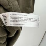 Eileen Fisher olive green pullover sweater dress tunic top chest pocket medium Photo 7