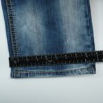 Vtg Zanadi Jeans Womens 18 (36x31.5) Blue Denim Cross Bling Embroidered Y2K Photo 10