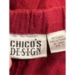 Chico's Bermuda Linen Pull On Pockets Shorts Photo 2