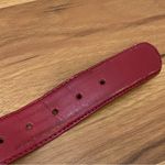 Vintage MILOR 11612 Burgundy Genuine Leather Brass Photo 8