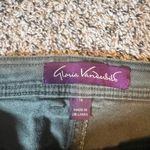 Gloria Vanderbilt Women's Size 16 Olive Green Straight Leg Pants Casual Comfort Photo 1