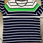 Allison Daley  Stripe 3/4 Sleeve Blouse 2X Photo 6