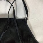 Wild Fable  Black Sleeveless Romper Photo 4