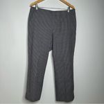 Talbots Nautical Sailboat Print Heritage Cropped Side Zip Pants Size 12 Photo 1