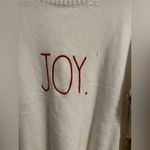 Rae Dunn  Joy Christmas Knit Sweater | White Sweater| Holiday Sweater | Large Photo 2