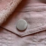 Corduroy and Faux Rabbit fur jacket Pink Size undefined Photo 6
