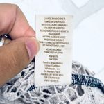 We The Free  Striped Lace Side Tunic Top Women's S/P Blue Grey Photo 10