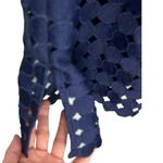 Maeve Anthropologie‎  Circle Lace Shift Dress Navy S Photo 10