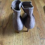 L'Agence Nude Suede Aimee Heeled Booties Size 11 Photo 2