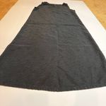 Eileen Fisher Black 100% Silk Sleeveless Shift Dress S Minimalist Quiet Luxury Photo 2