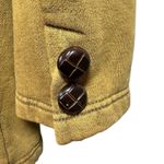 3 Doves Mustard Yellow Fleece Lined Boho Cottagecore Button Jacket Coat M Size M Photo 11