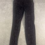Athleta  Lightning Static 7/8 Tight Womens S Black White Speckle Pull On Athletic Photo 2